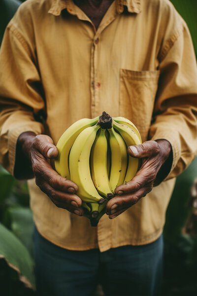 campesino racino banano